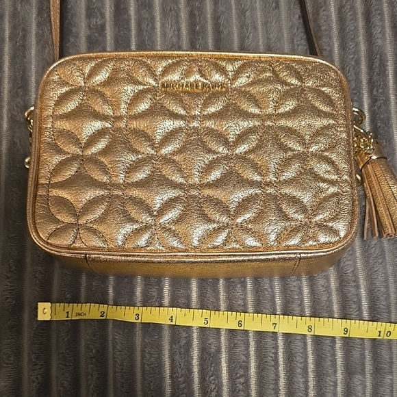 Michael Kors Metallic Rose Crossbody Bag - Picture 15 of 16